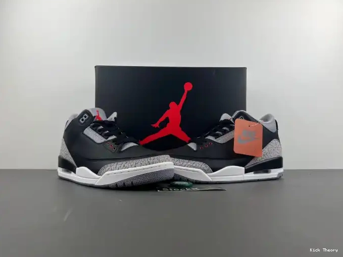 Kicktheory Cement 3 Black DN3707-010 Air Jordan 0616